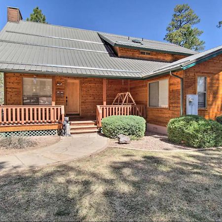 Вилла Pine Cone Cabin Пайнтоп-Лейксайд Экстерьер фото