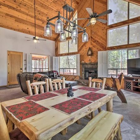Вилла Pine Cone Cabin Пайнтоп-Лейксайд Экстерьер фото